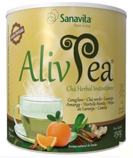 AlivTea - Chá Herbal Instantâneo Sanavita