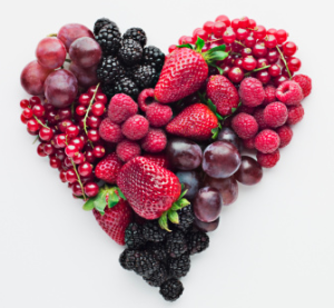 Frutas vermelhas são fontes de flavonóides