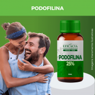 Podofilina 25% Turbinada 10ml - Fórmula Premium