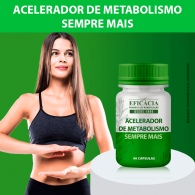 Acelerador de metabolismo - Sempre Mais - 90 Cápsulas 