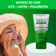 AntiOx 3D com  Otz 2%, Alistin 1,5% e Phloretin 2%, Composto Premium - 30g