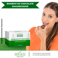 Bombom de Chocolate Emagrecedor – 30 unidades