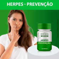 Herpes - Prevenção - 30 cápsulas