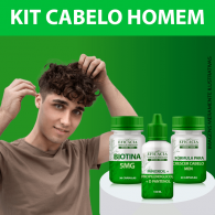 Kit Cabelo Homem, Composto Premium