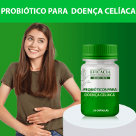 Probiótico para Doença Celíaca - 30 Cápsulas
