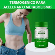 Termogenico Para Acelerar o Metabolismo - 30 cápsulas