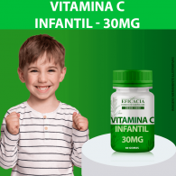 Vitamina C Infantil 30mg, Composto Premium - 60 Gomas