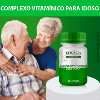 Complexo Vitamínico para Idoso, Fórmula Premium - 60 cápsulas