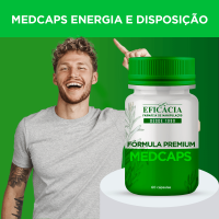 MedCaps - Composto para Energia e Disposição - 120 Cápsulas