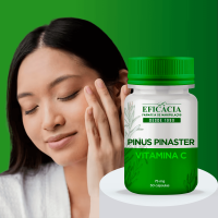 Pinus Pinaster 75mg, Extrato de Casca de Pinheiro com Vitamina C 500mg, Formula Premium - 30 Cápsulas 1