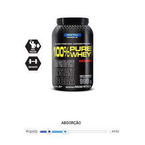 100% Pure Whey - 900 g