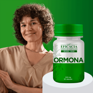 Farmácia Eficácia Ormona 500mg 60 cápsulas 1
