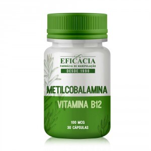 Vitamina B12 1mg Turbinada Metilcobalamina - 30 Cápsulas 1