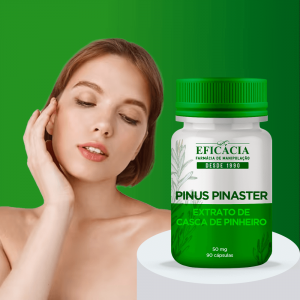 Farmácia Eficácia Pinus Pinaster 50mg, Extrato de Casca de Pinheiro - 90 cápsulas 1