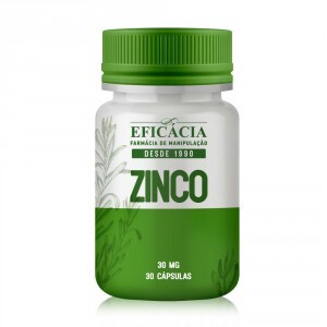 Zinco 30mg, Composto Premium - 30 Cápsulas