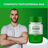 Composto Testosterona Max - 30 Doses