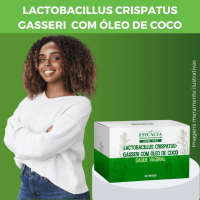 Lactobacillus Gasseri + Crispatus e Óleo de Coco para Candidiase - 30 óvulos vaginais