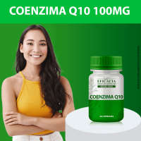 Coenzima Q10 100mg, Ubiquinona, Composto Premium – 30 capsulas