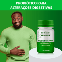 Probiótico para Alterações Digestivas - 30 cápsulas