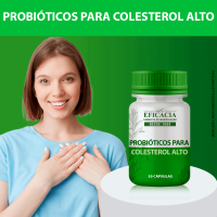Probióticos para Colesterol Alto - 30 Cápsulas