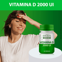 Vitamina D 2000 UI - 60 cápsulas