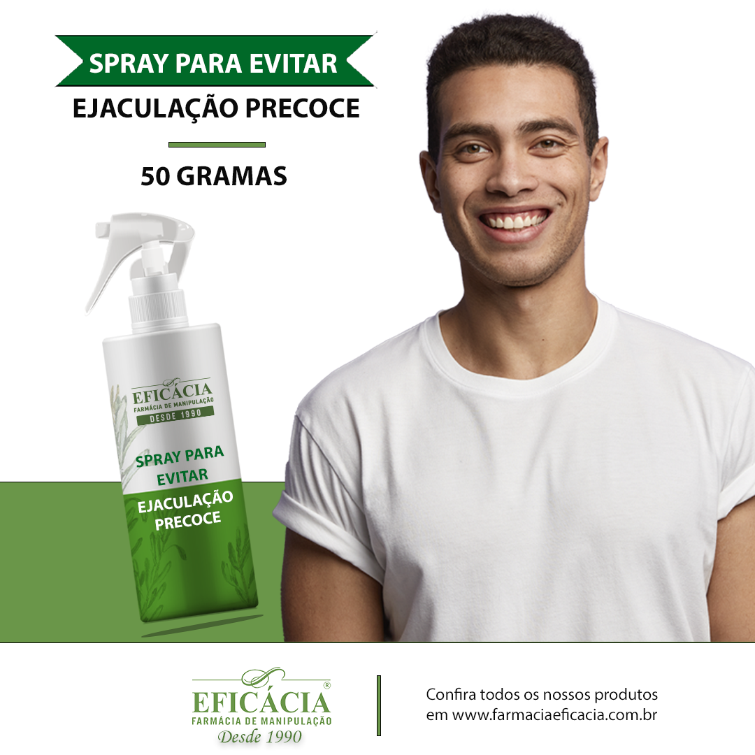 Spray para evitar Ejaculação Precoce - 50 gramas
